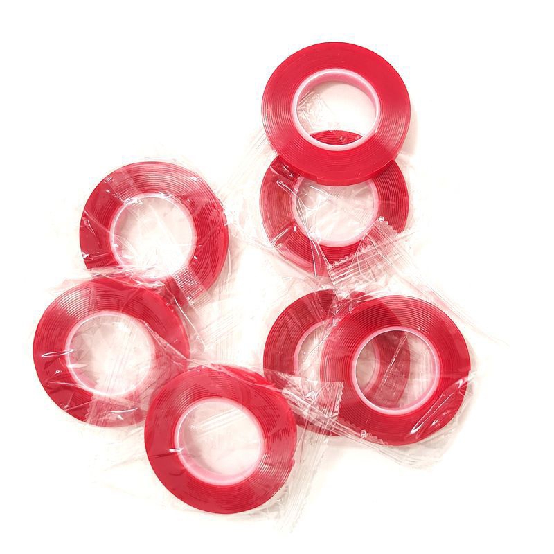 

Double tape bening / perekat transparan / lem kuat bening / lem transparan