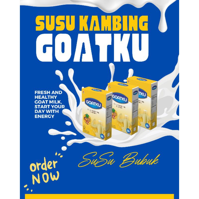 

Goatku Susu Kambing Bubuk (200g)