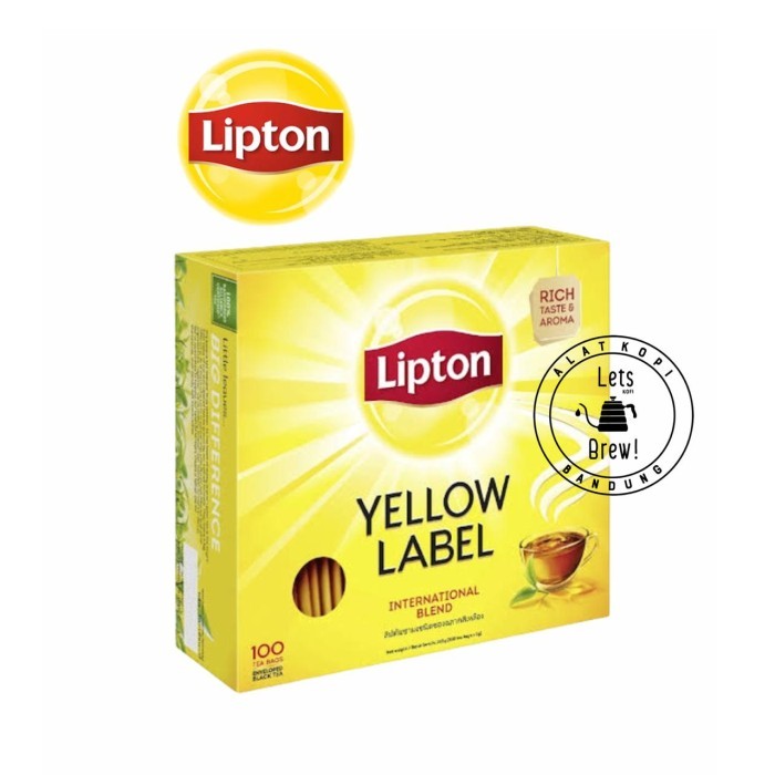 

Lipton Yellow Label Tea 100 x 2 gr / Envelope / Black Tea