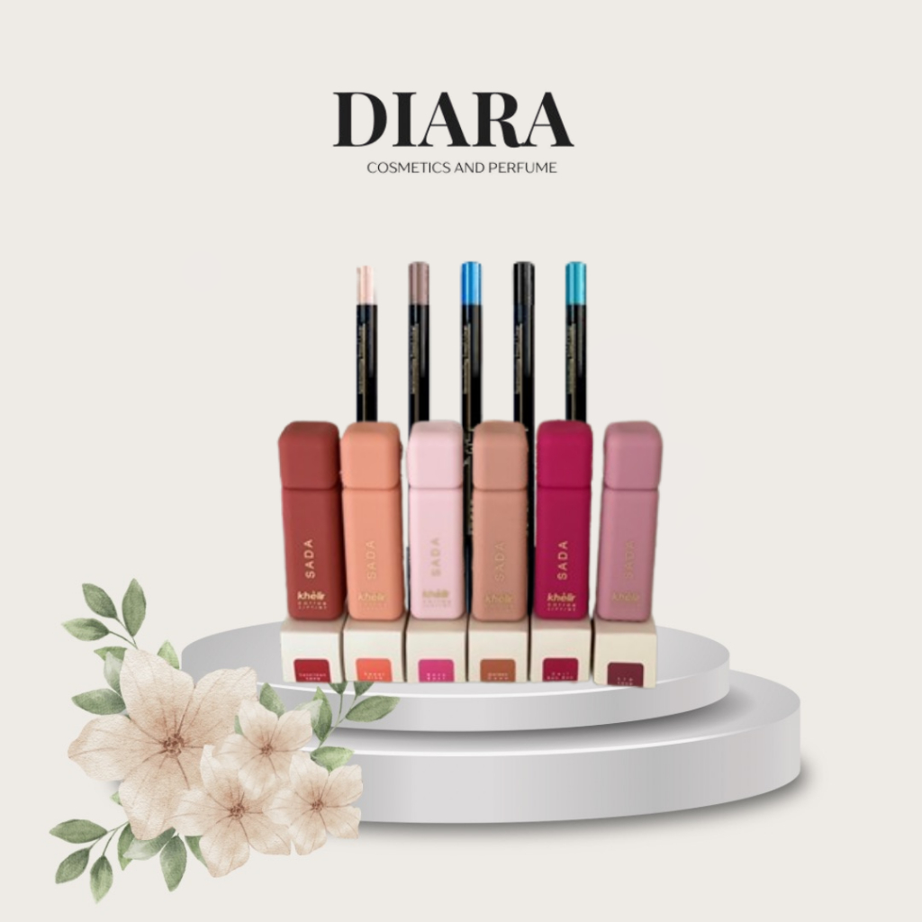 Diaracosmetics - SADA Khelir Cotton Liptint / SADA Eyeliner