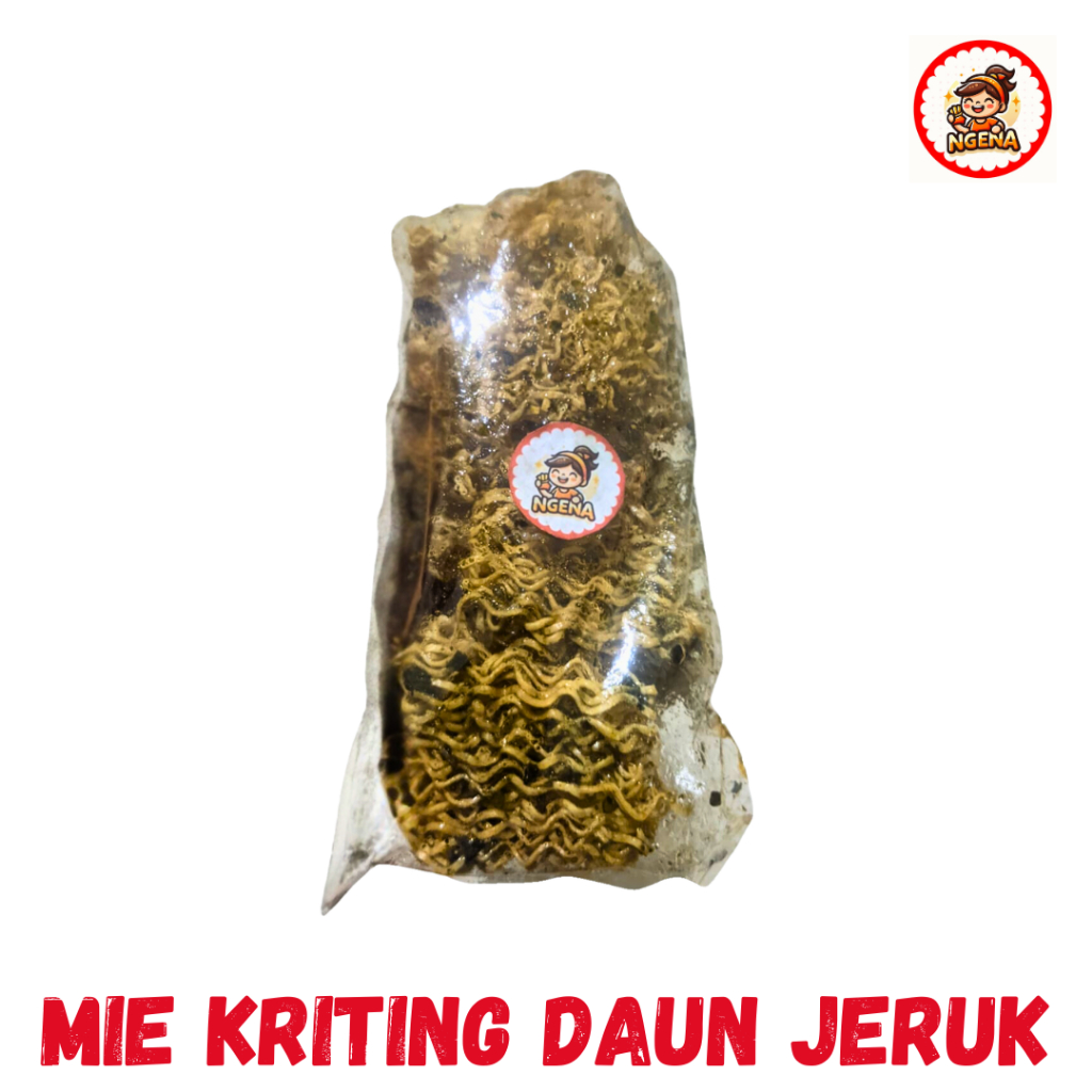 

Ngena Mie Kriting Daun Jeruk – Aromanya Wangi, Teksturnya Kenyal, Rasanya Juara! kemasan 100 250 500 Gram