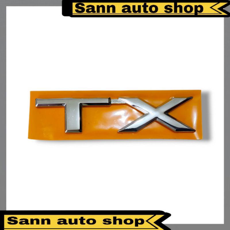 Emblem Tulisan TX Rush Terios Original