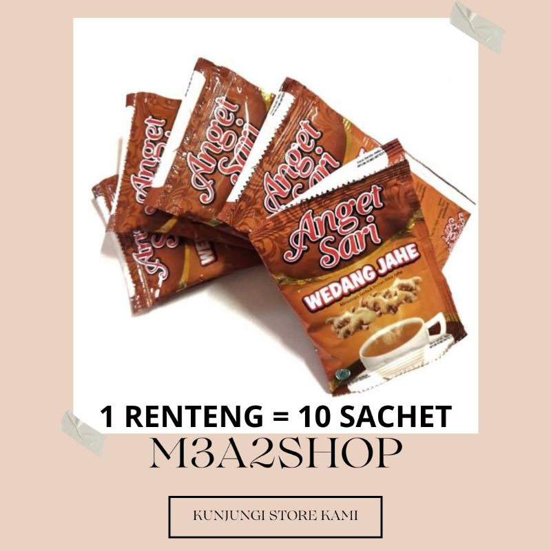 

ANGET SARI WEDANG JAHE RENCENG ISI 10 SACHET