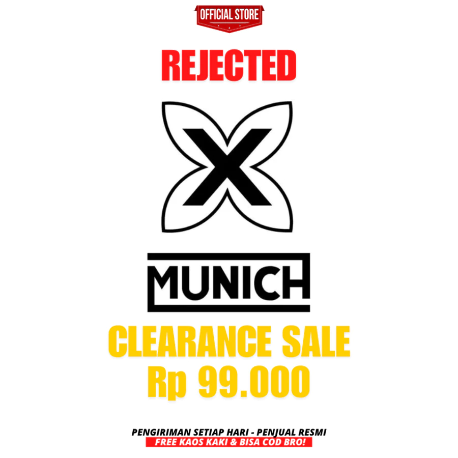 SALE REJECT Sepatu Futsal X Munich Original