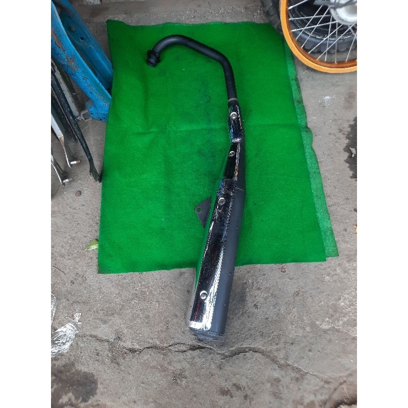 knalpot standar honda megapro primus original