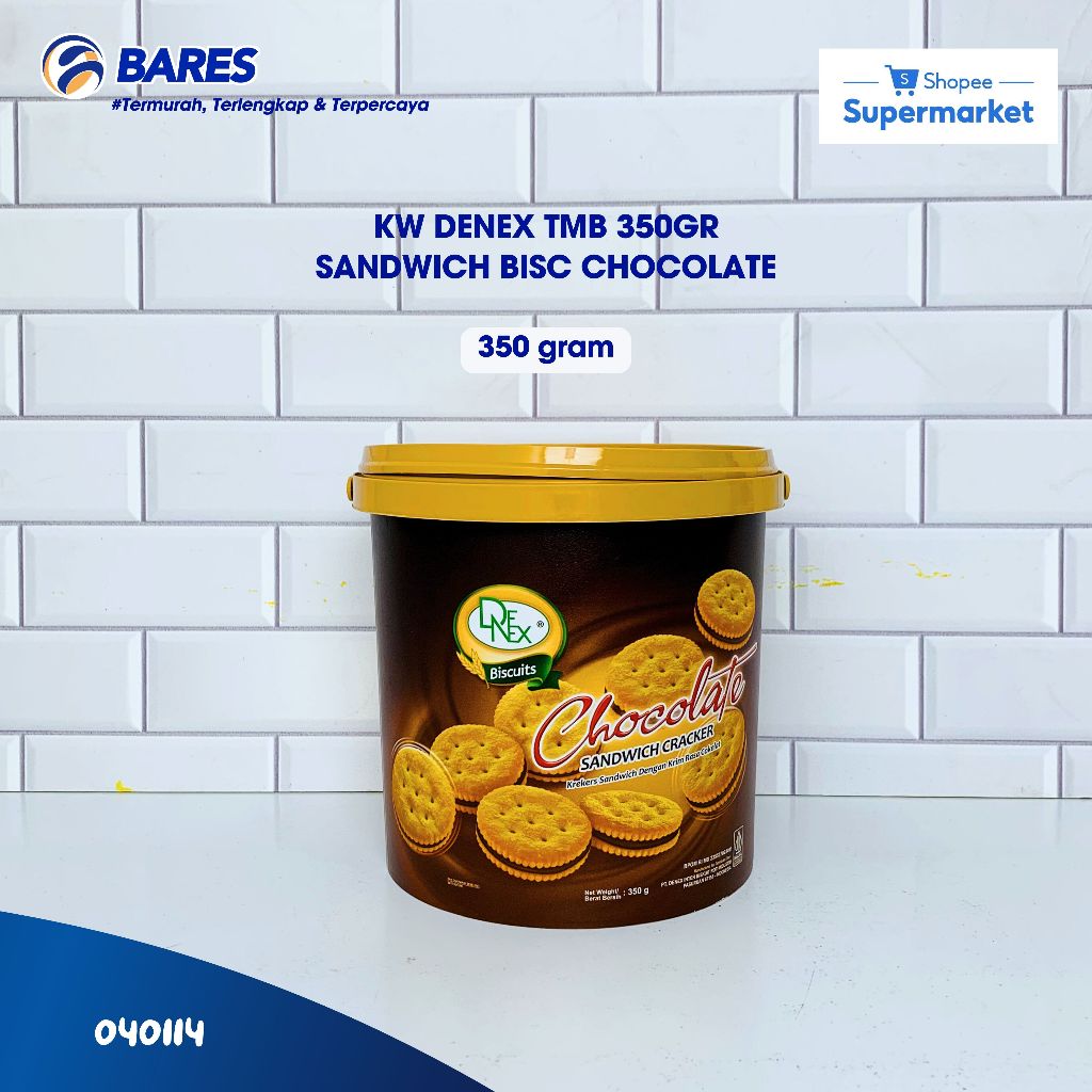 

Biskuit KW DENEX TMB 350GR Sandwich Biscuit Chocolate I Biskuit Lebaran