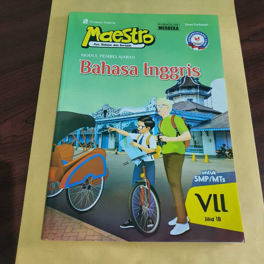 LKS Maestro 2025 - Modul Pembelajaran Bahasa Inggris 7B SMP/MTs Kelas 7 Smt 2 - Kurikulum Merdeka