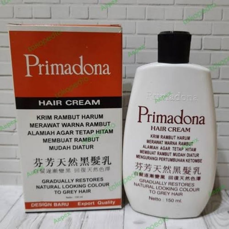primadona hair cream / krim rambut primadona 150ml