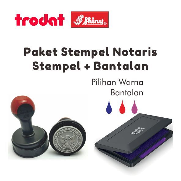 

Paket Stempel Notaris / PPAT Stempel + Bantalan