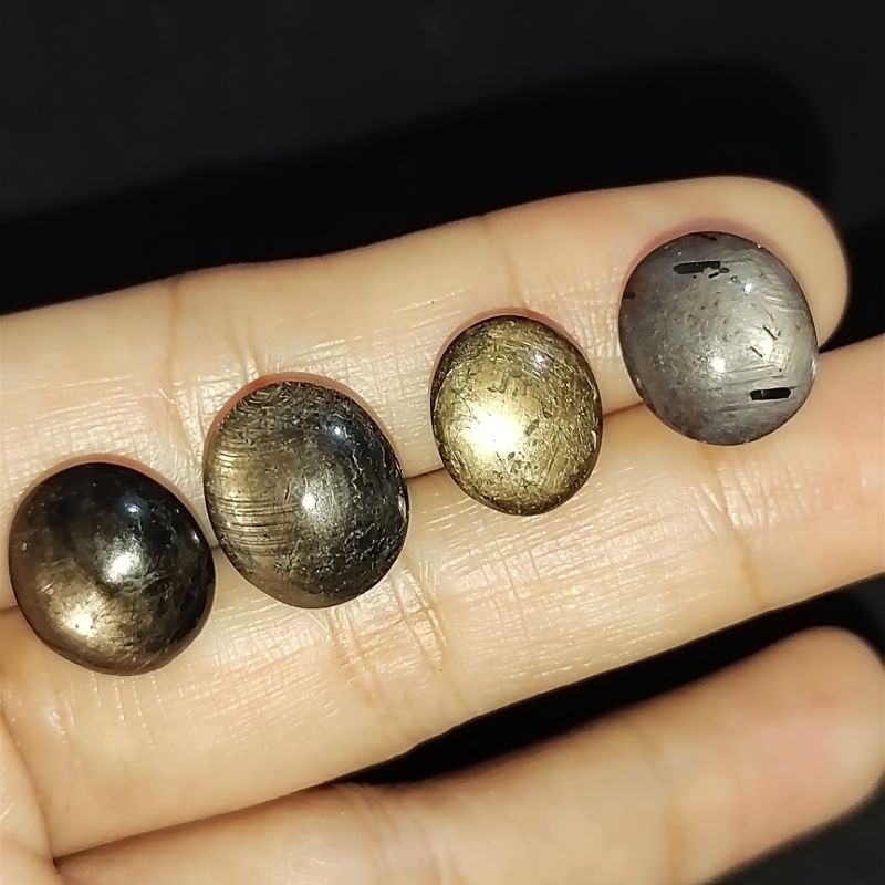 Batu Permata Natural Star Safir Gondola (H) / Black Star Safir Gondola