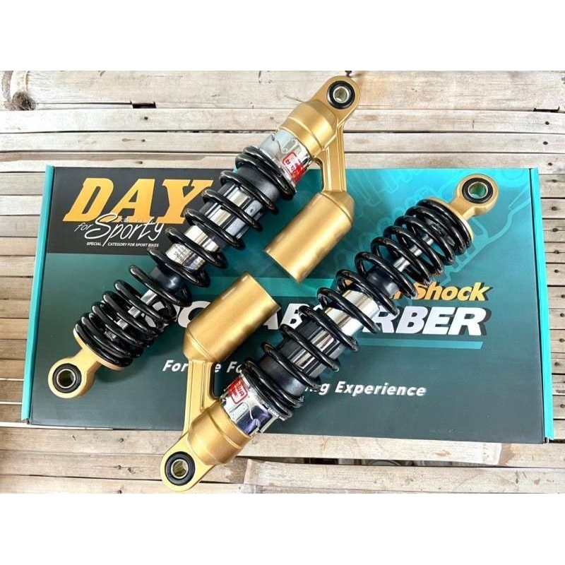 SHOCK TIREV SHOCKBREKER PEREDAM KEJUT TIGER REVO REVOLUTION IMPORT DETAIL ORIGINAL SKOK BELAKANG TIG