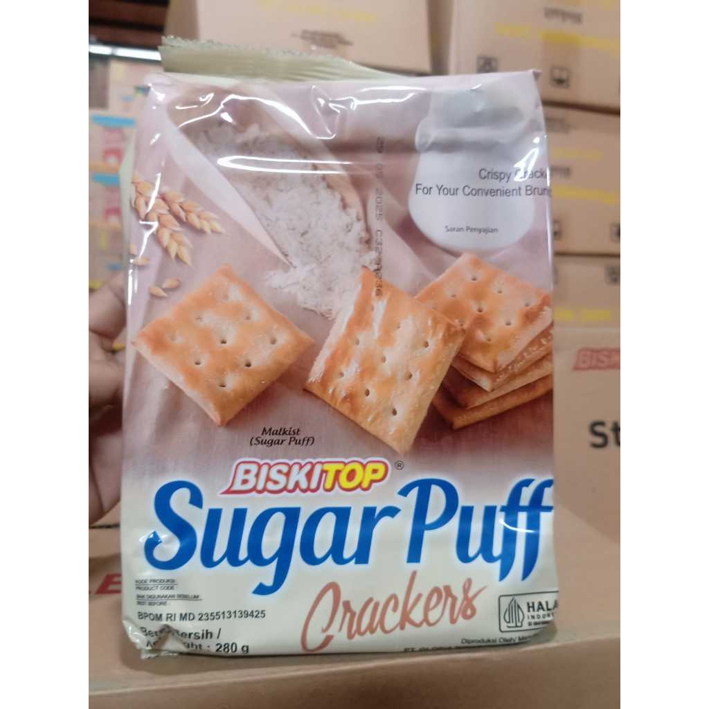 

PROMO MURAH - Biskitop sugar puff 1dus isi 12pcs Best Seller Biskuit Hajatan Super Murah