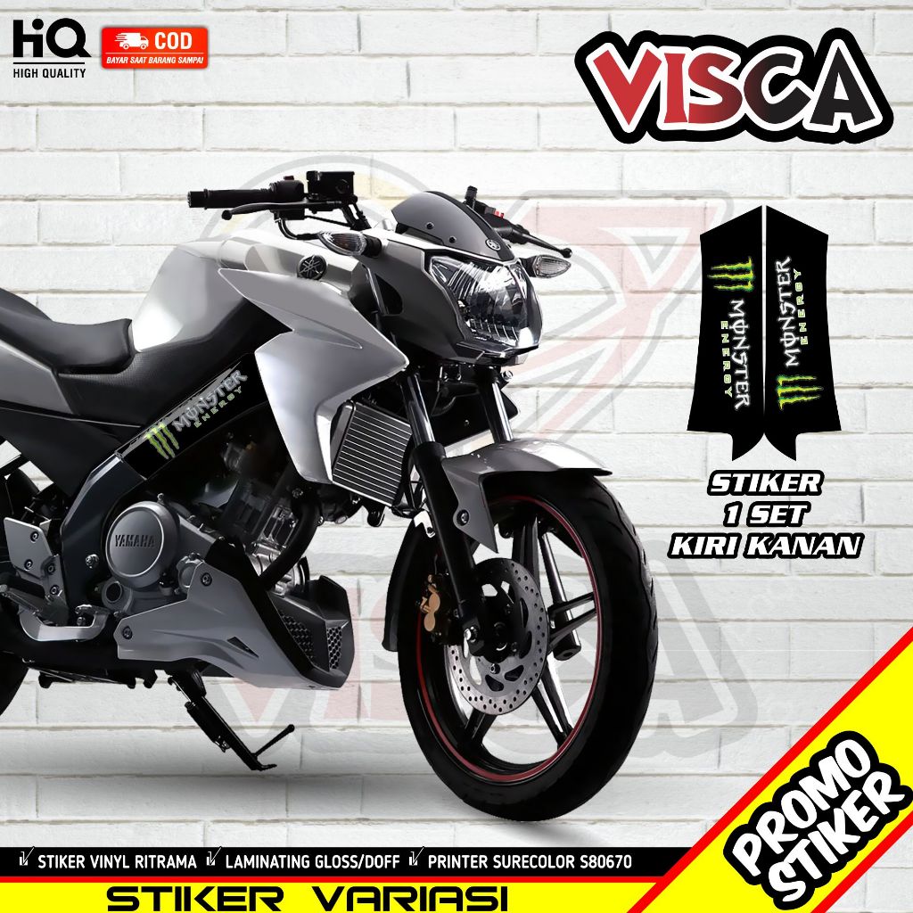 Stiker Rangka Body DAeltabox Vixion Nvl Variasi Monster