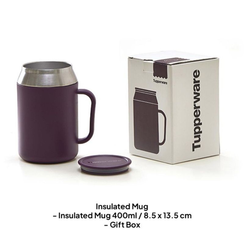 Promo insulated Mug Tupperware 400ml