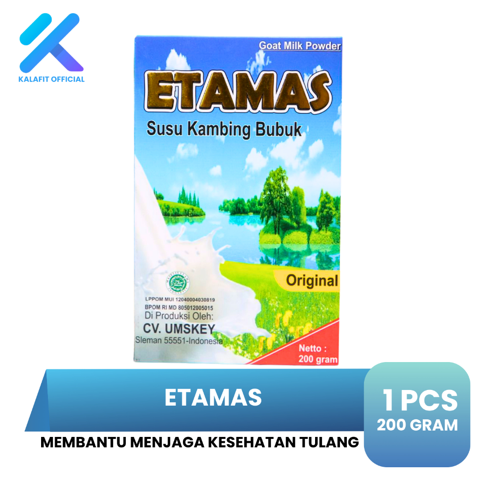 

ETAMAS Susu Kambing Etawa Bubuk Atasi Nyeri Sendi dan Tulang