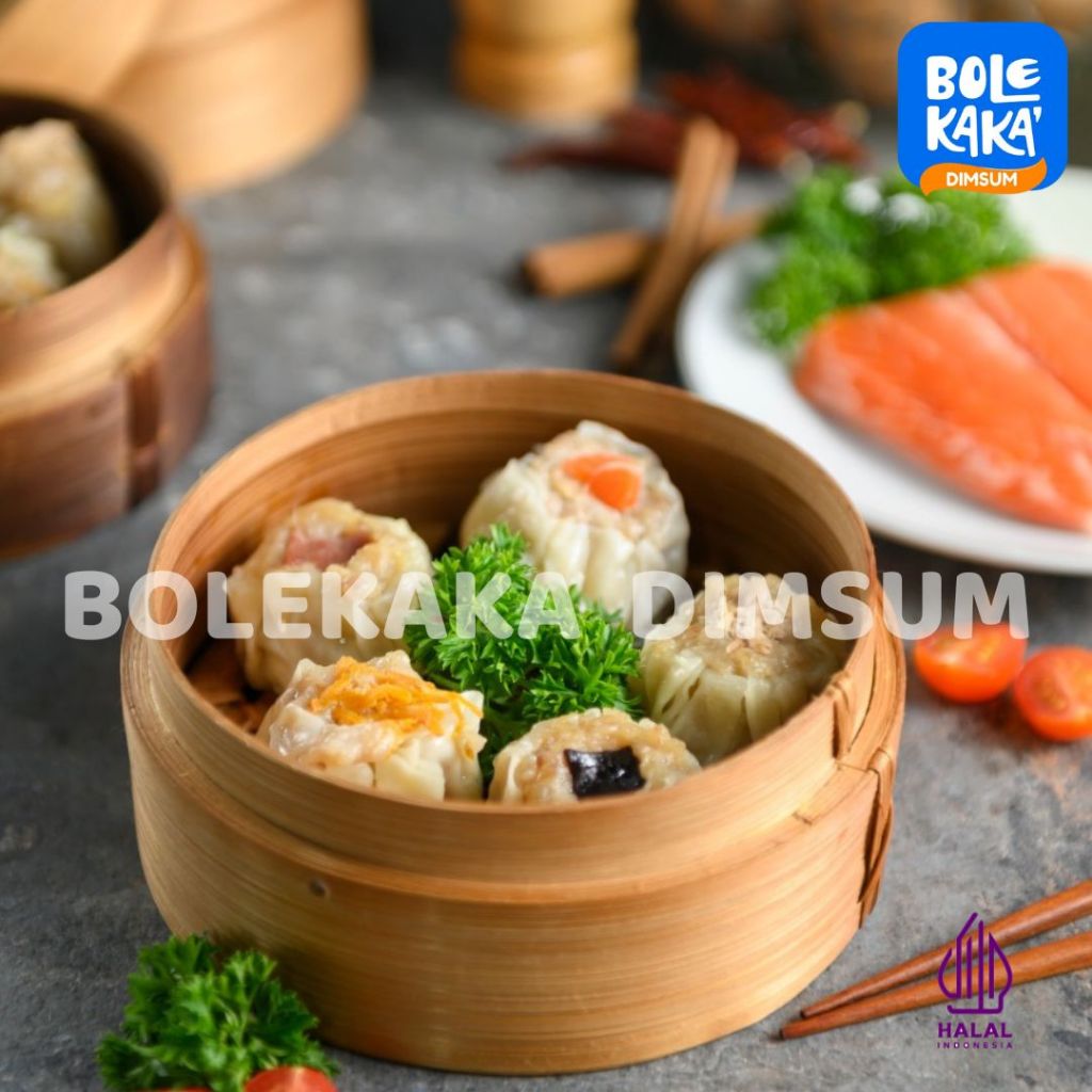 

Dimsum Mafia Mix Salmon isi 50 pcs/Karasa Dimsum