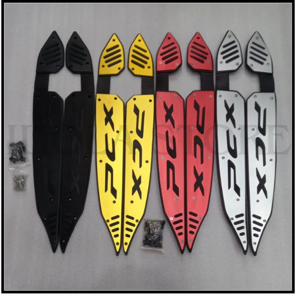 Bordes / Karpet Pijakan Kaki Honda Pcx 150 Carbon Kevlar Nemo Accesories Motor