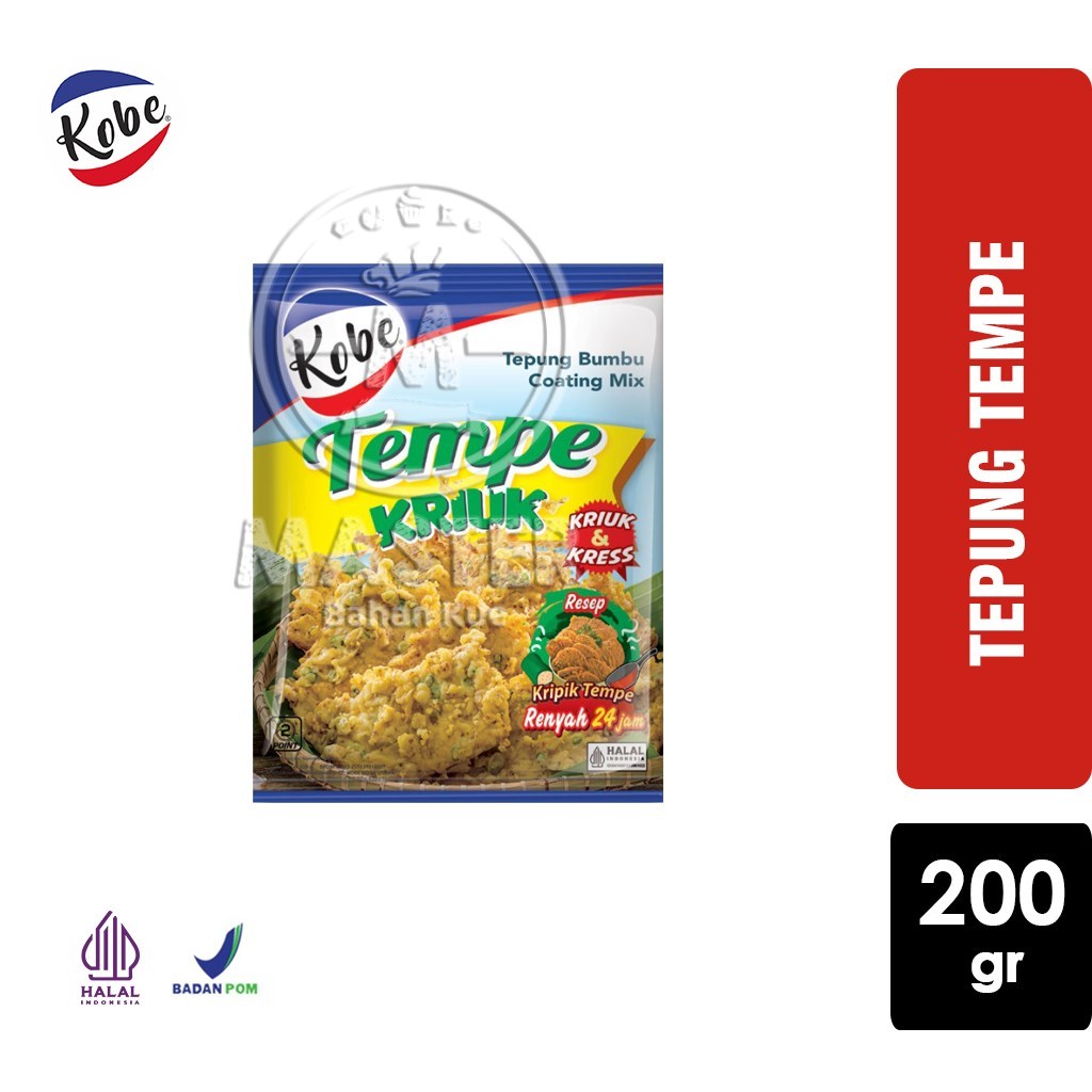 

Kobe Tepung Tempe Goreng Kriuk [Sachet 200 gr]
