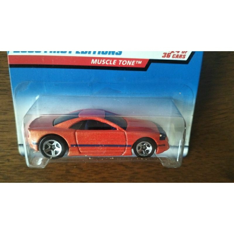 Hot Wheels Muscle Tone ( Card kerut)