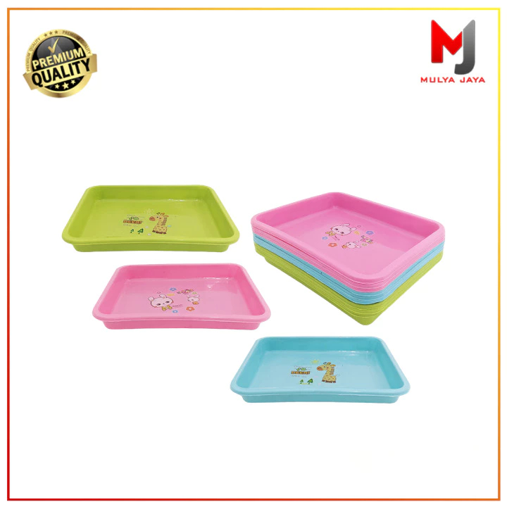 Mulya Jaya Lusinan 12Pcs Nampan Semai Padi Benih Pastel Series