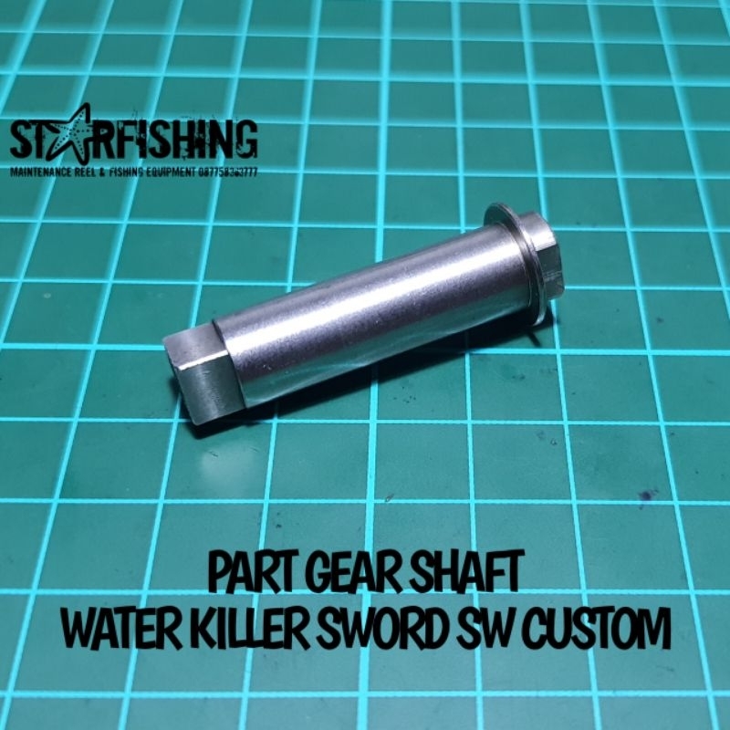 Part Gear Shaft WATER KILLER SWORD SW CUSTOM 2001 3001