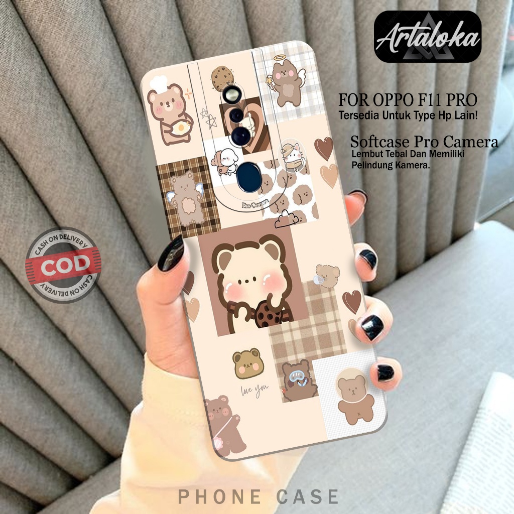 Case Hp Oppo F11 Pro Terbaru - Fashion Case Kartun - Softcase Oppo F11 Pro - Casing Oppo F11 Pro - K