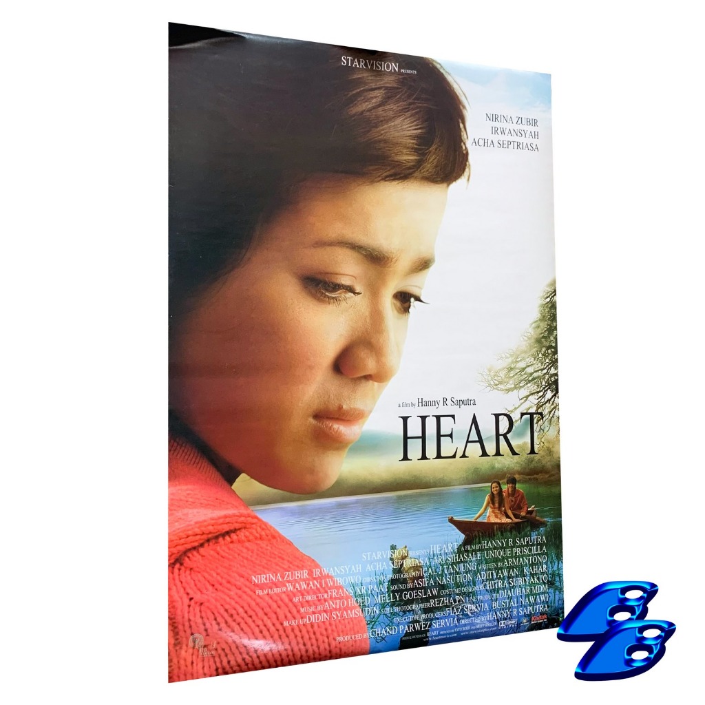 HEART INDONESIA MOVIE CINEMA POSTER - Poster Film Heart