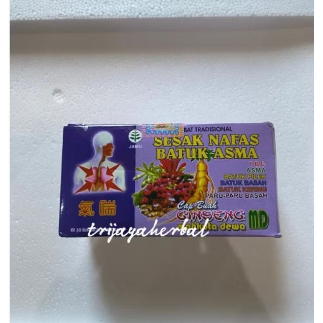 Mahkota Dewa Ungu Sesak Nafas Original