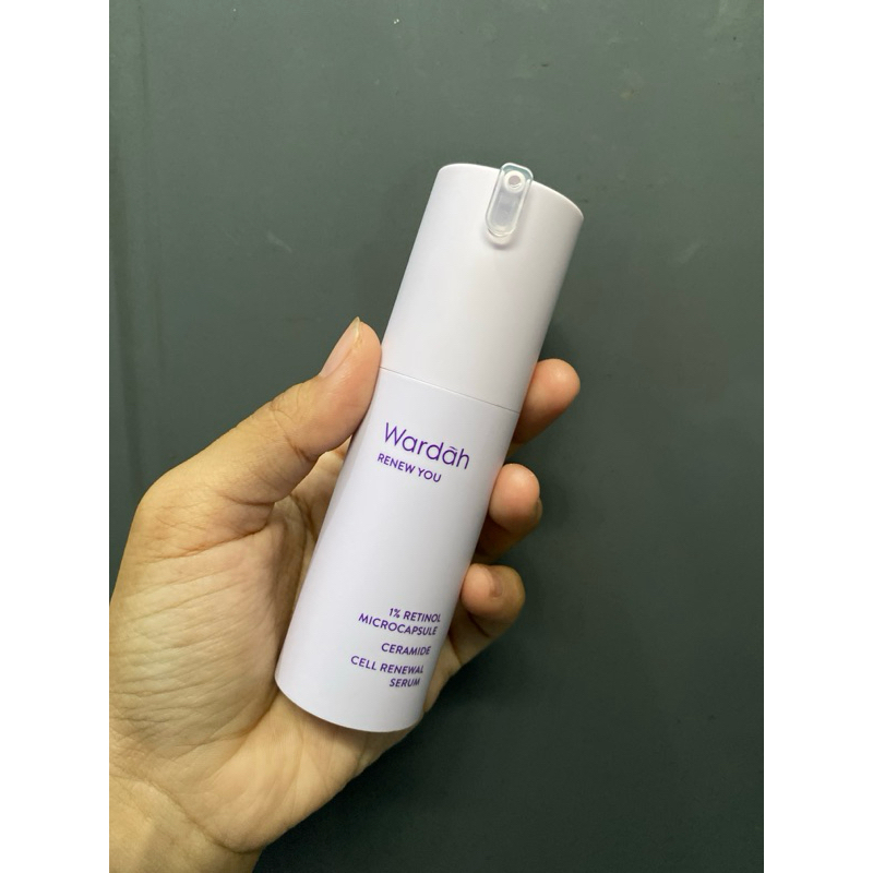 wardah renew you retinol serum