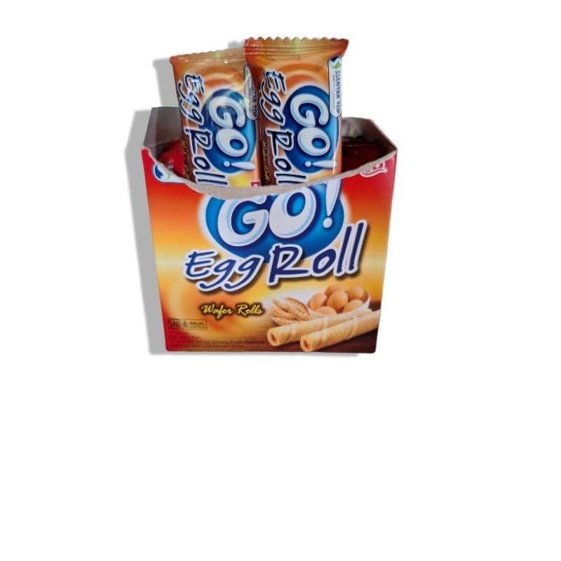 

snack ciki Egg Roll 1 pack isi 24 pcs