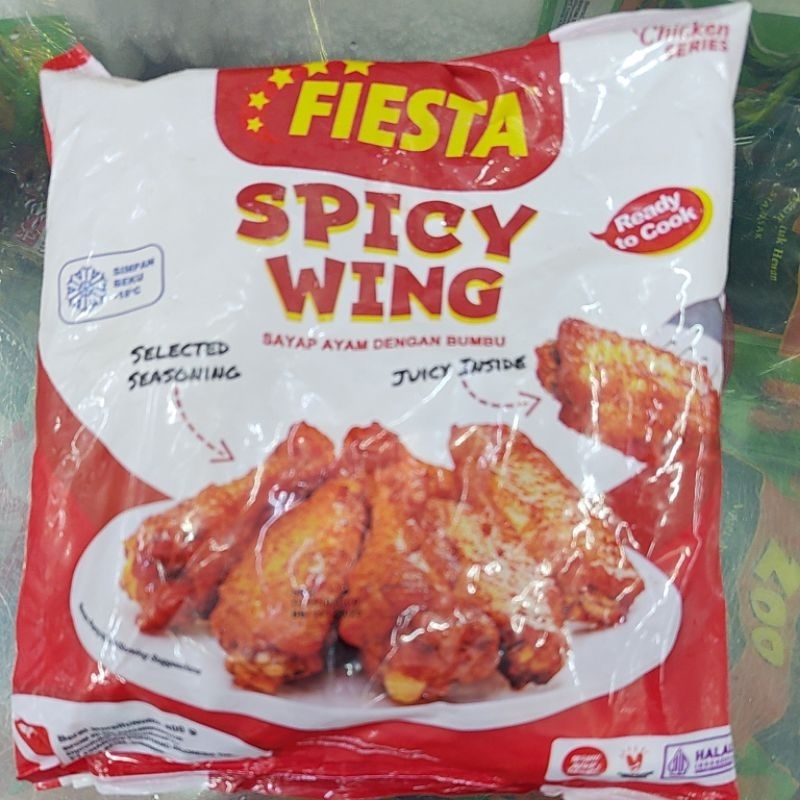 

FIESTA SPICY WINGS 400grm HANYA UNTUK BANDARLAMPUNG SAJA