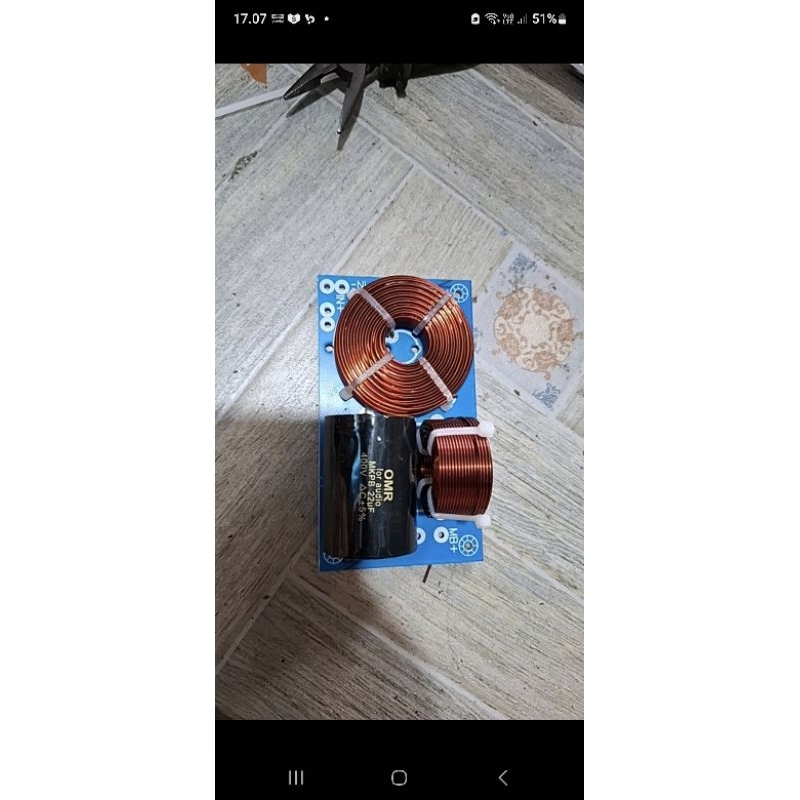 crossover pasif lowmid/mid 4R