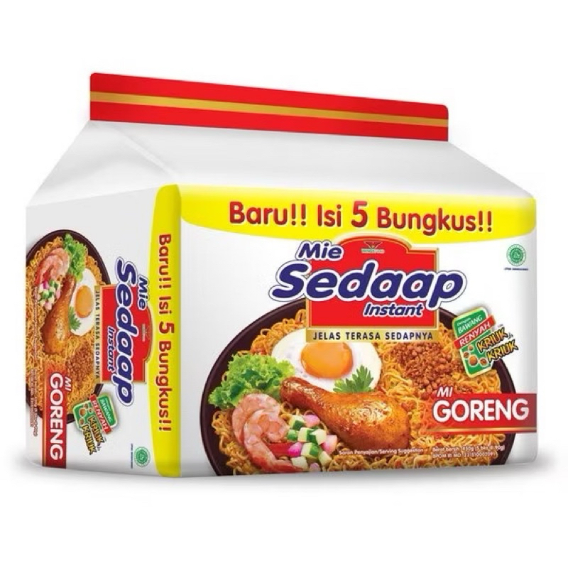 

Mie Sedaap Goreng Instan isi 5pcs PROMO