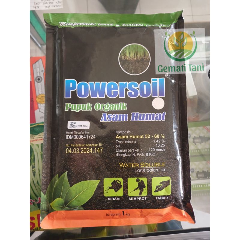 

Asam Humat POWERSOIL 1kg