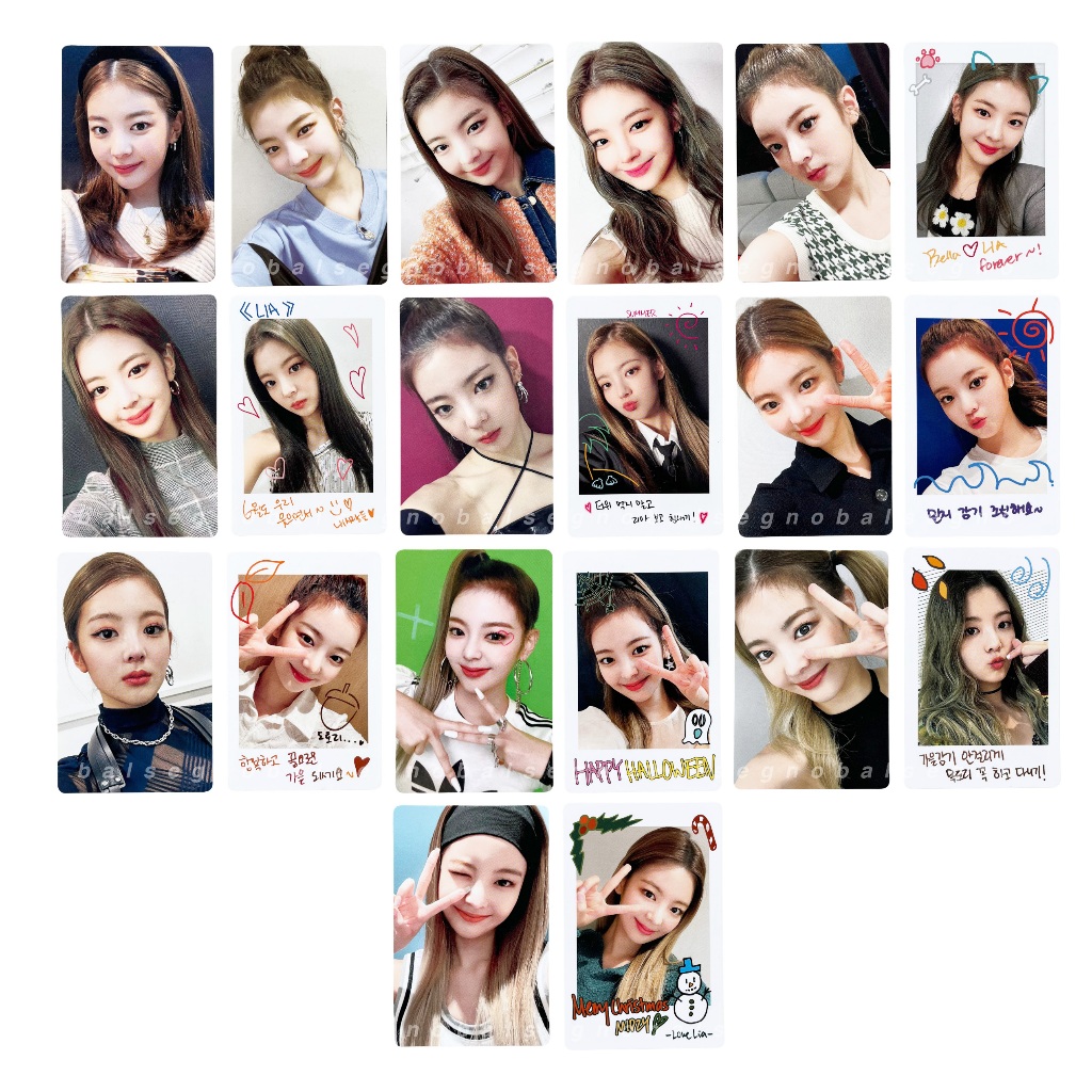 itzy lia no bad days photocards
