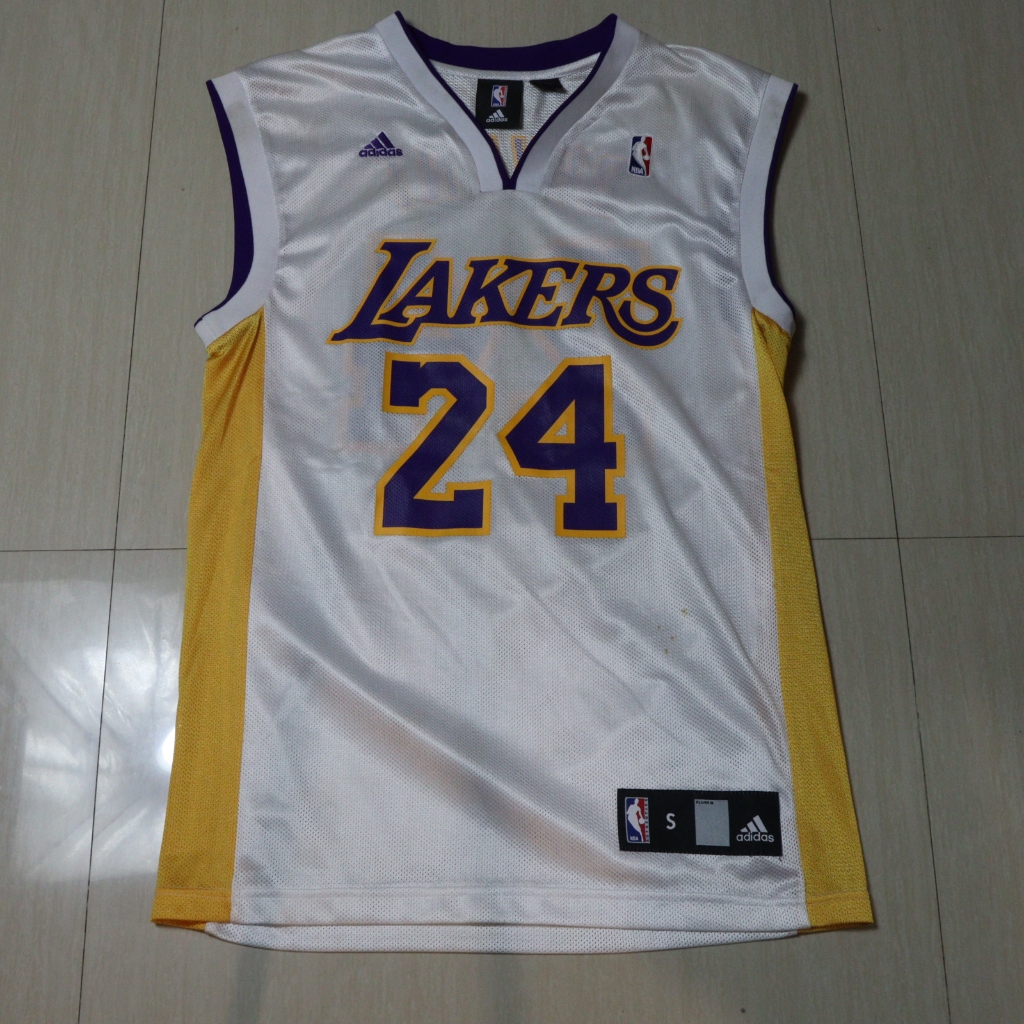 NBA Kobe Bryant jersey White Adidas Original