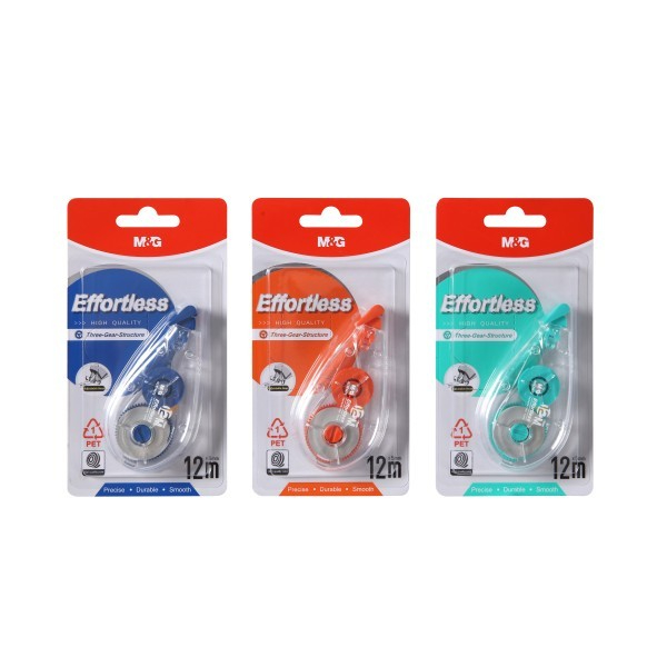 

M&G CORRECTION TAPE 12MX5MM EFFORTLESS - 10032383/ACT74672