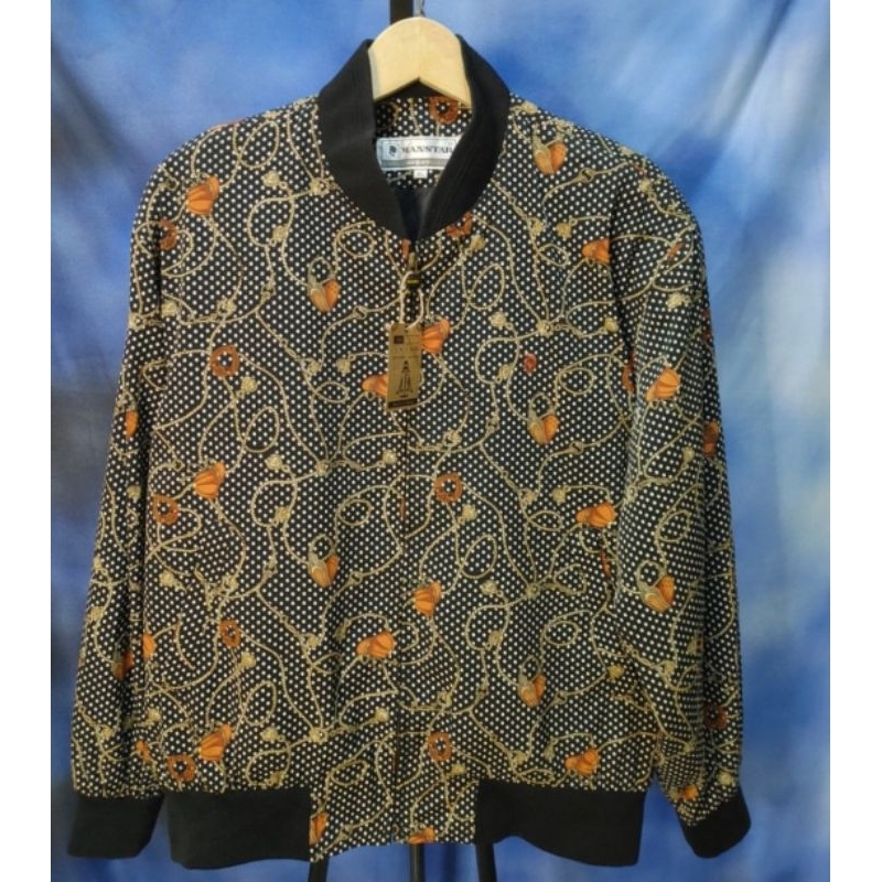 Bomber Jacket Manstar Ethnic Vintage