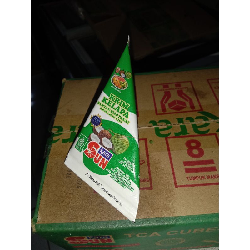 

Santan Sun Kara Kecil isi 65 Ml 1 dus isi 36 Biji