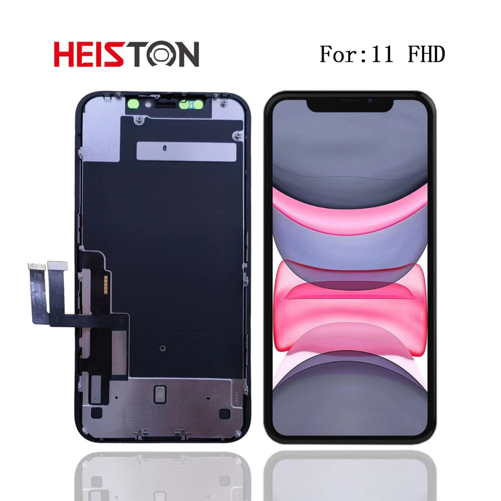HEISTON ~ Lcd Touchscreen Iphone 11 Fullset Complete Support Truetone