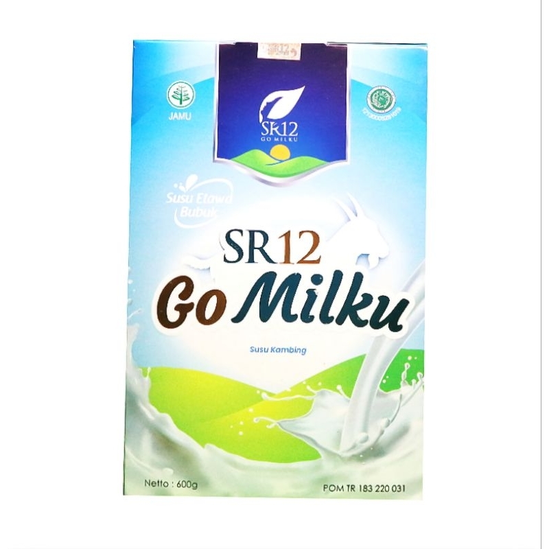 

GO MILKU SR12 600gr ORI|SUSU KAMBING ETAWA|SUSU ETAWA|GO MILKU SR12 ORIGINAL