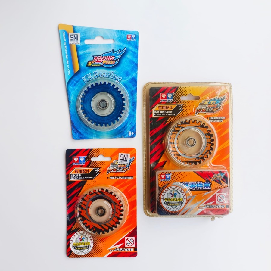 KK Bearing Yoyo Auldey Original Blazing Teens Profesional / Laher Yoyo Tipe C / Concave Bearing