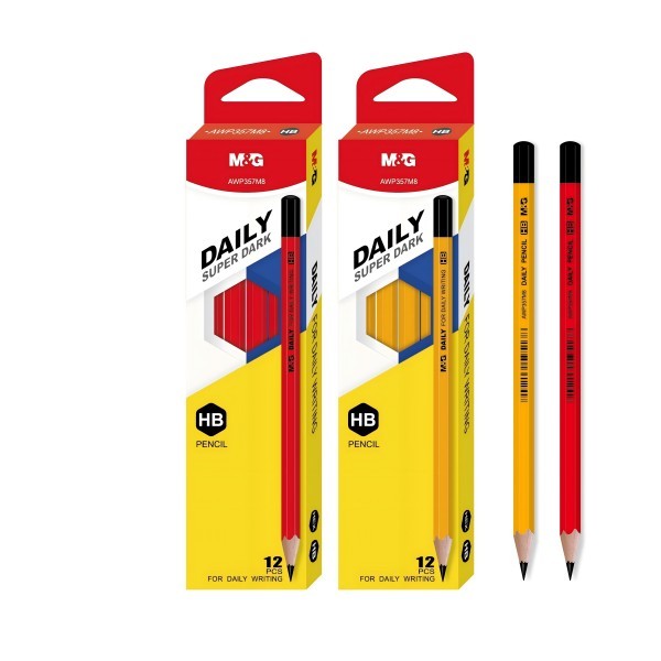 

TBMO M&G PENCIL SUPER DARK DAILY HB 357M8 - 10032434