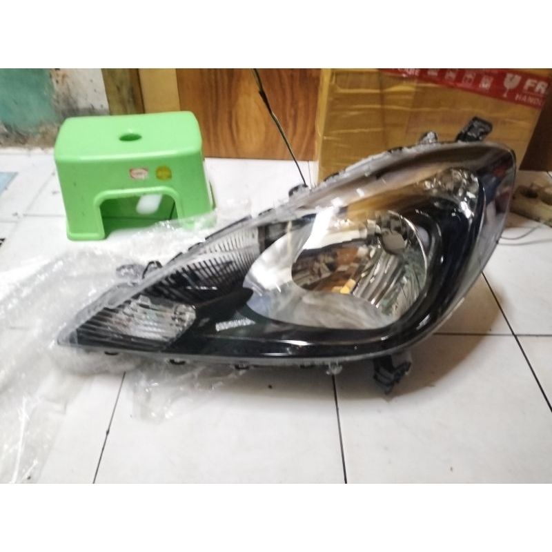 Headlamp Lampu depan Honda jazz 2013 smoke Kiri