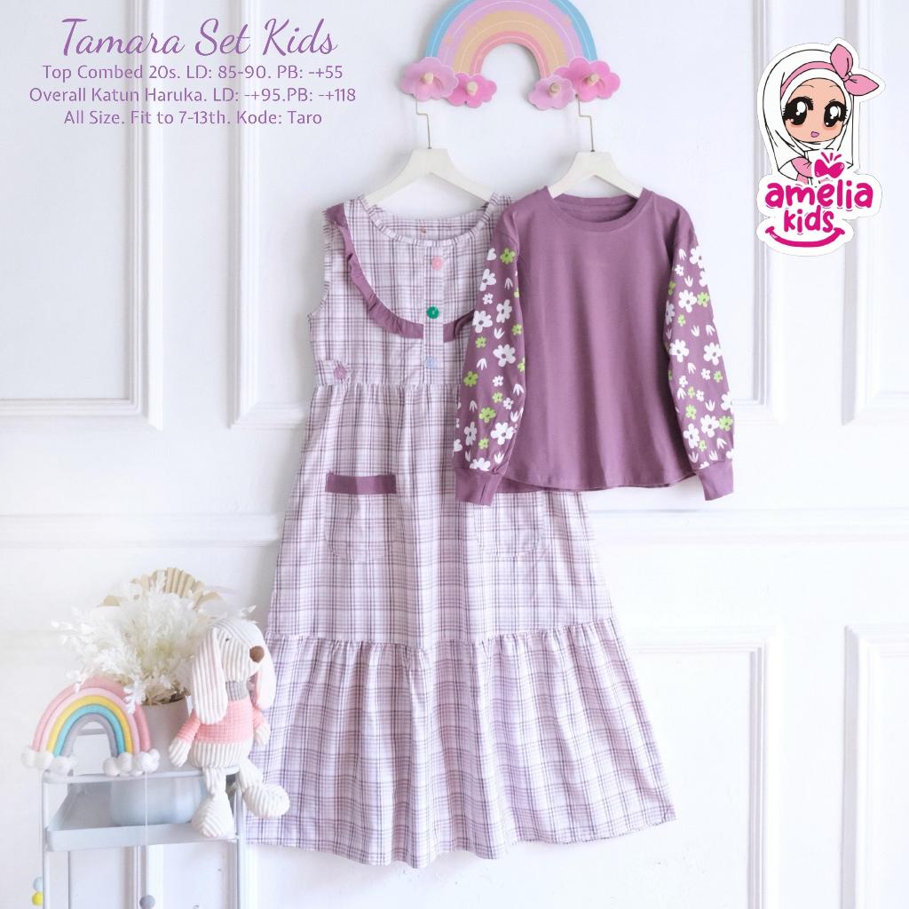 gamis overall anak perempuan 7-13 tahun abel daise daira genova hanaya luve night sandy tamara yuvi 