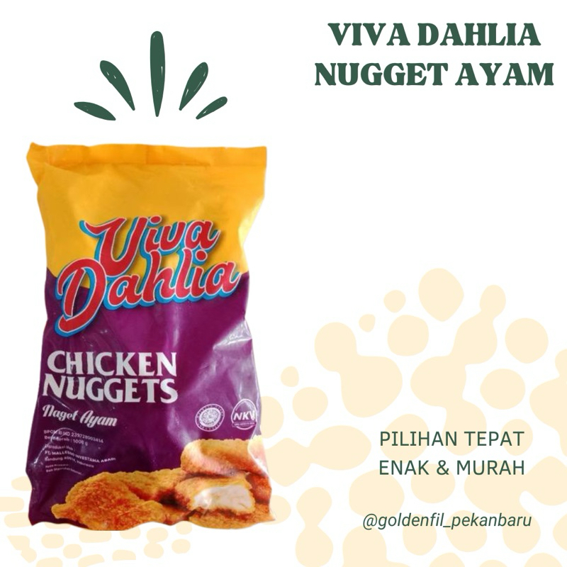 

Nugget viva dahlia 500g - 1kg