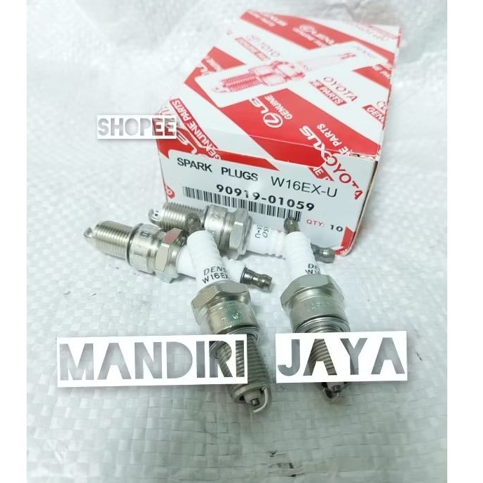 Spark plug busi 4pcs Toyota Kijang Kapsul Lgx Ori