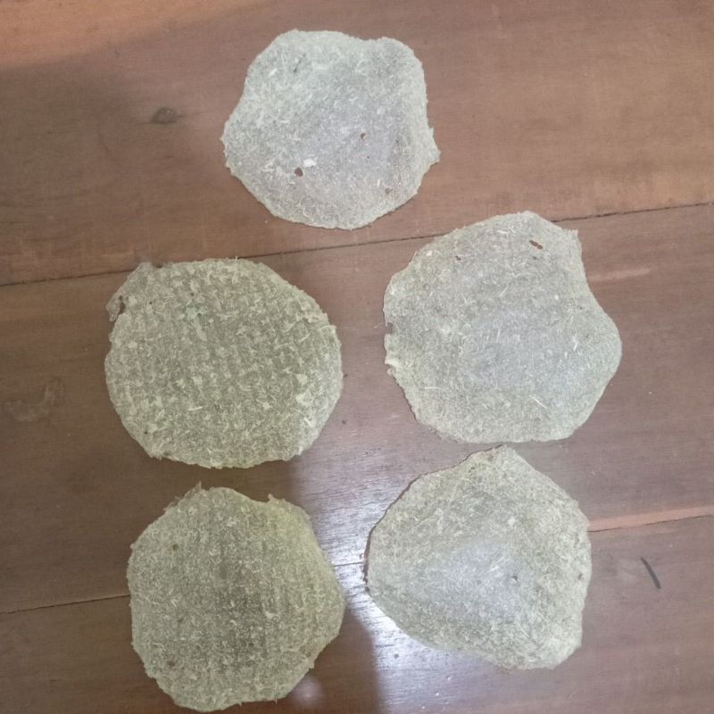 

Kerupuk sermier bahan ketela/ubi