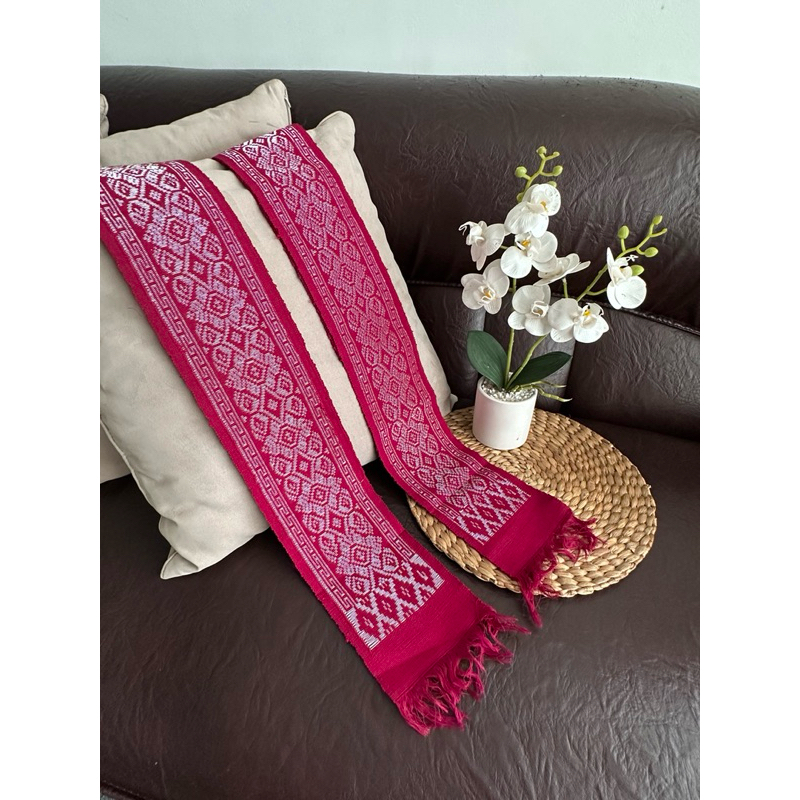 Selendang Songket Asli Bali/ Songket Sidemen