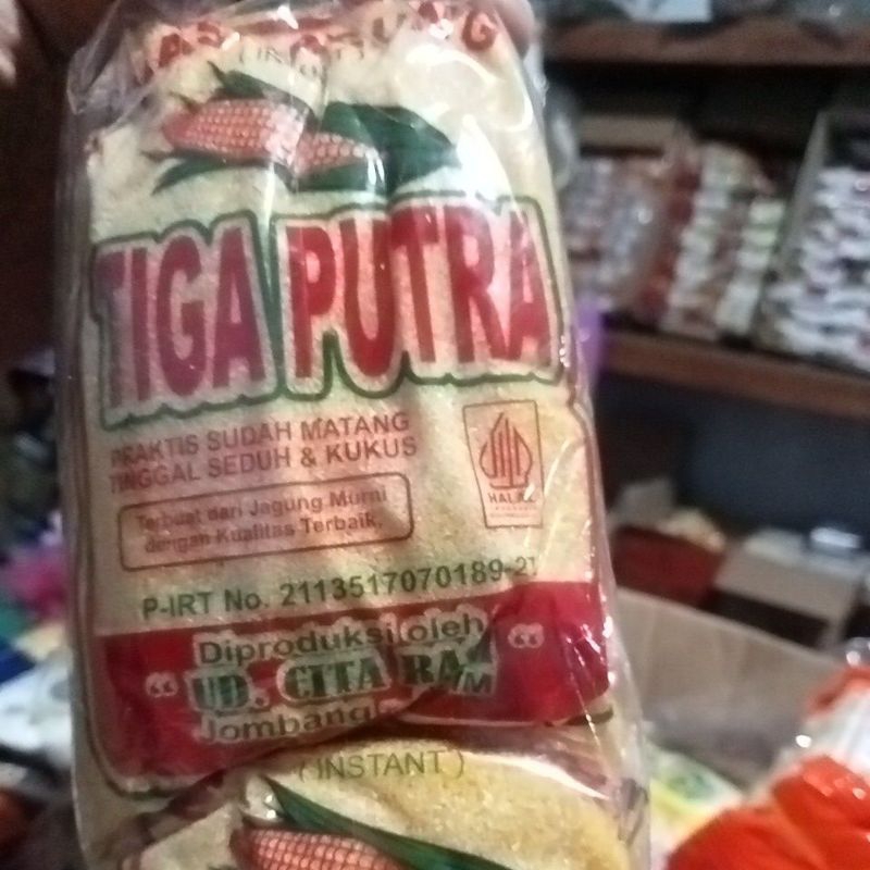 

nasi jagung instant empuk